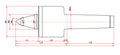 Widin Live Centre - High Speed Rotational - Minimizes Bite Interference - SMB Type - NO.3 thumbnail 2