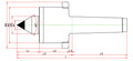 Widin Live Centre - High Speed Rotational - Carbide Tipped - Nut Type - SMCN Type - NO.3 thumbnail 2
