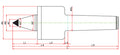 Widin Live Centre - High Speed Rotational - Long Life - Carbide Tipped - Minimizes Bite Interference - SMPBC Type - NO.3 thumbnail 2