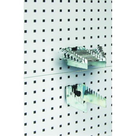 Polstore Spanner Holder - For Perforated Panel - 8 Positions