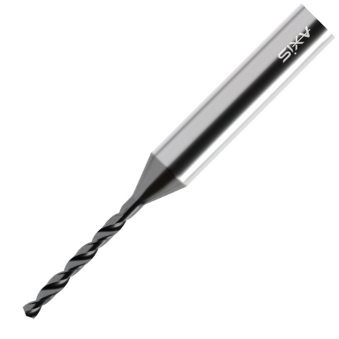 Axis Micro Carbide Drill - Axicoat Long flute length T3130 (8-12xD) - 2.26 Diameter