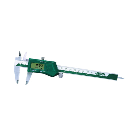 0-200mm / 0-8" Digital Caliper Standard Model with Thumb Roller - 1108 Series (Insize)