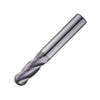 Widin Carbide End Mill - Ball Nose - 4 Flute Short Shank - 2mm thumbnail 1