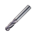 Widin Carbide End Mill - Ball Nose - 4 Flute Short Shank - 2mm thumbnail 1