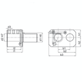 Omega Products VDI20 Double Boring Bar Holders - Right Hand - Type E7 - 20x16 thumbnail 2