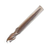 Vortex Carbide End Mill For Aluminium & Non-Ferrous - 2 Flute Standard Length Ball Nose (45°) - 1mm thumbnail 1