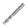 Vortex Carbide End Mill For Aluminium & Non-Ferrous - 2 Flute Standard Radius Edge (45°) 3mm x R0.2 thumbnail 1