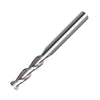 Vortex Carbide End Mill For Aluminium & Non-Ferrous - 2 Flute Long Radius Edge 45° - 3mm x 75mm x R0.2 thumbnail 1