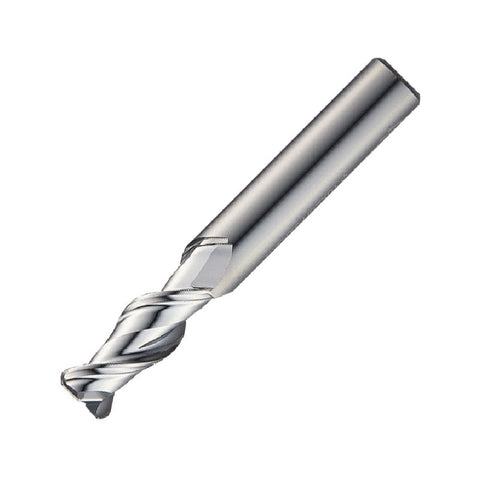 Widin Carbide Corner Radius End Mill For Aluminium & Non-Ferrous - 2 Flute 45° Helix - 20mm x R1.0