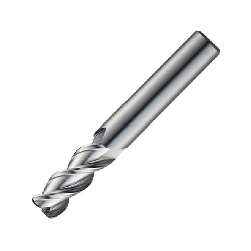 Widin Carbide Corner Radius End Mill For Aluminium & Non-Ferrous - 3 Flute 45° Helix - 6mm x R2.0