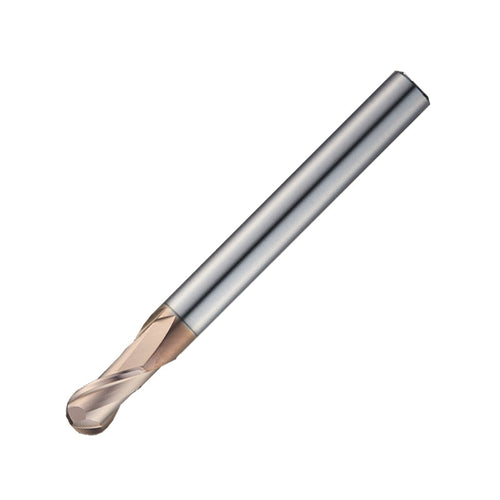 Widin Carbide End Mill For Mold & Die - 2 Flute High Precision - Ball Nose - 3mm x40mm x R1.5 (6mm Shank)