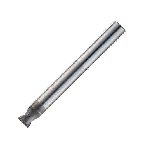 Widin Carbide Corner Radius End Mill For Graphite - 2 Flute Neck Type - 0.8mm x 4mmx R0.05