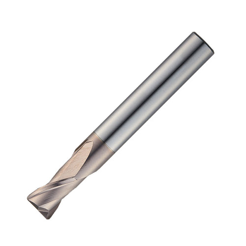 Widin Carbide Corner Radius End Mill For Mold & Die - 2 Flute Long Neck - 3mm x 8mmx R1