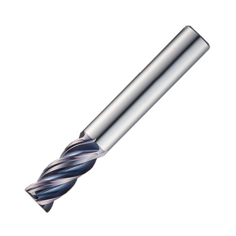 Widin Carbide Corner Radius End Mill For Stainless & Exotics - 4 Flute Variable Helix - 6mm x R0.2