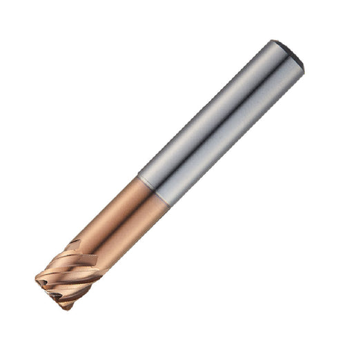 Widin Carbide Corner Radius End Mill - 6 Flute Neck Type - 8mm x 24mm x R0.5