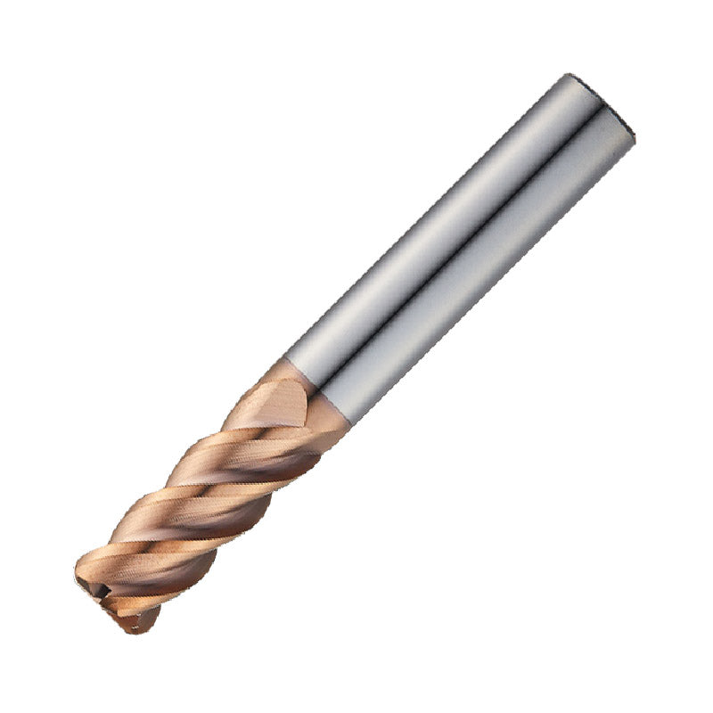 Widin Carbide Corner Radius End Mill - 4 Flute - 3mm x R0.3