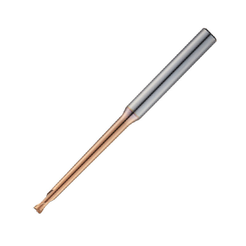 Widin Carbide Corner Radius End Mill - 2 Flute Tapered Neck Type - 0.2mm x 2mm xR0.5